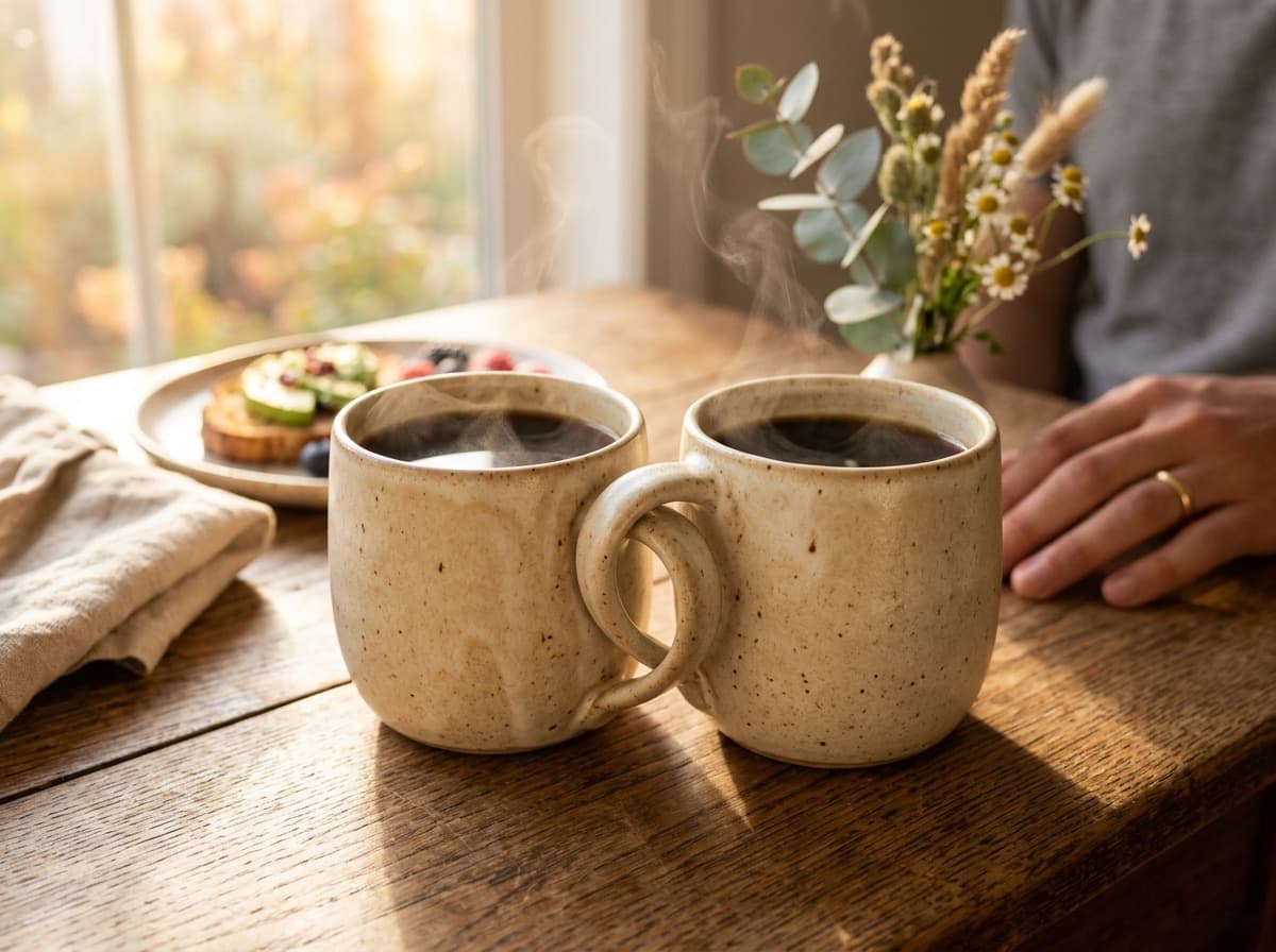 Couples Ceramic Hug Mugs